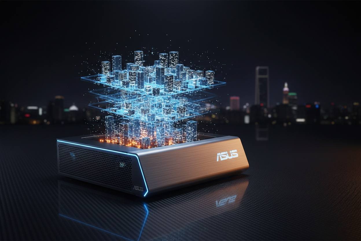 ASUS Wants to Export Entire Cities Powered by AI